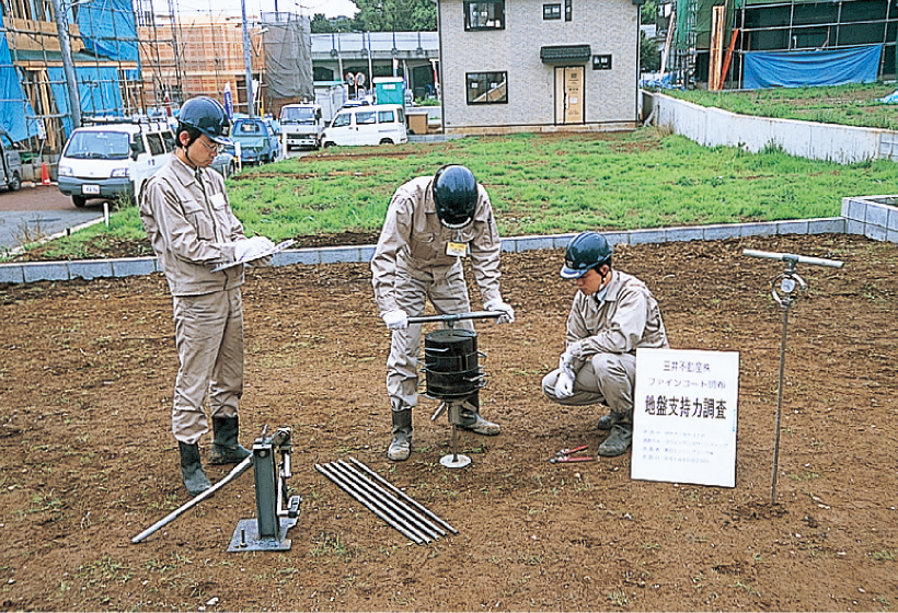 スクリューウェイト貫入試験